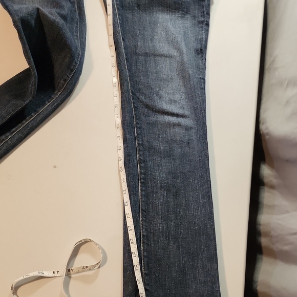 Ruehl No.925 Blue Straight Leg Jeans with Rich Indigo Tones - Picture 11 of 13